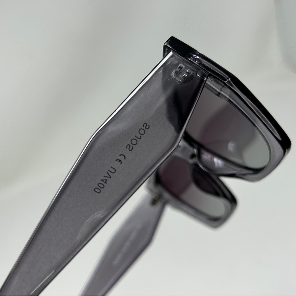 Sojos Gray Retro Polarized Oversized Sunglasses W… - image 5
